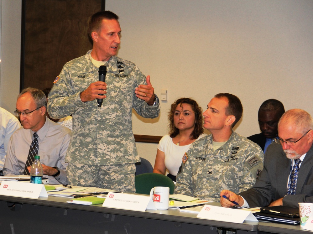 SWD hosts hurricane table top exercise