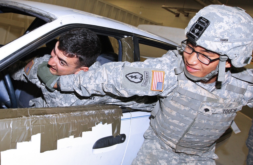 Alaska soldiers conduct civil disturbance training