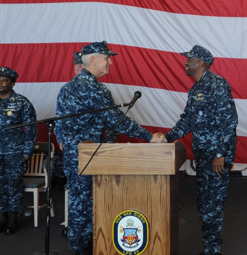 Change of command ceremony