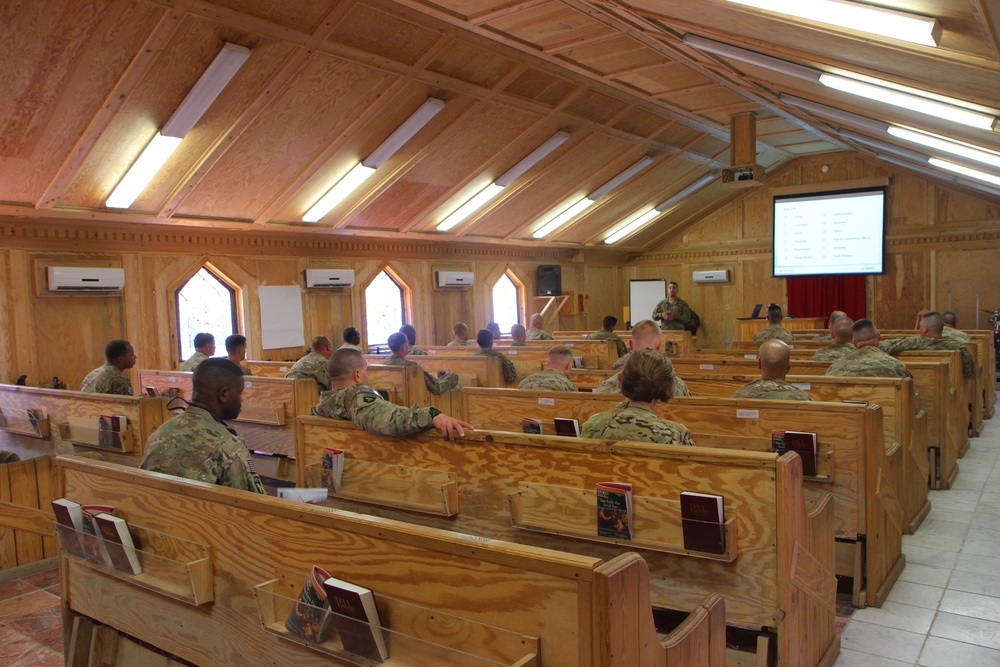 Currahee chaplain assistants provide Applied Suicide Intervention Skills Training