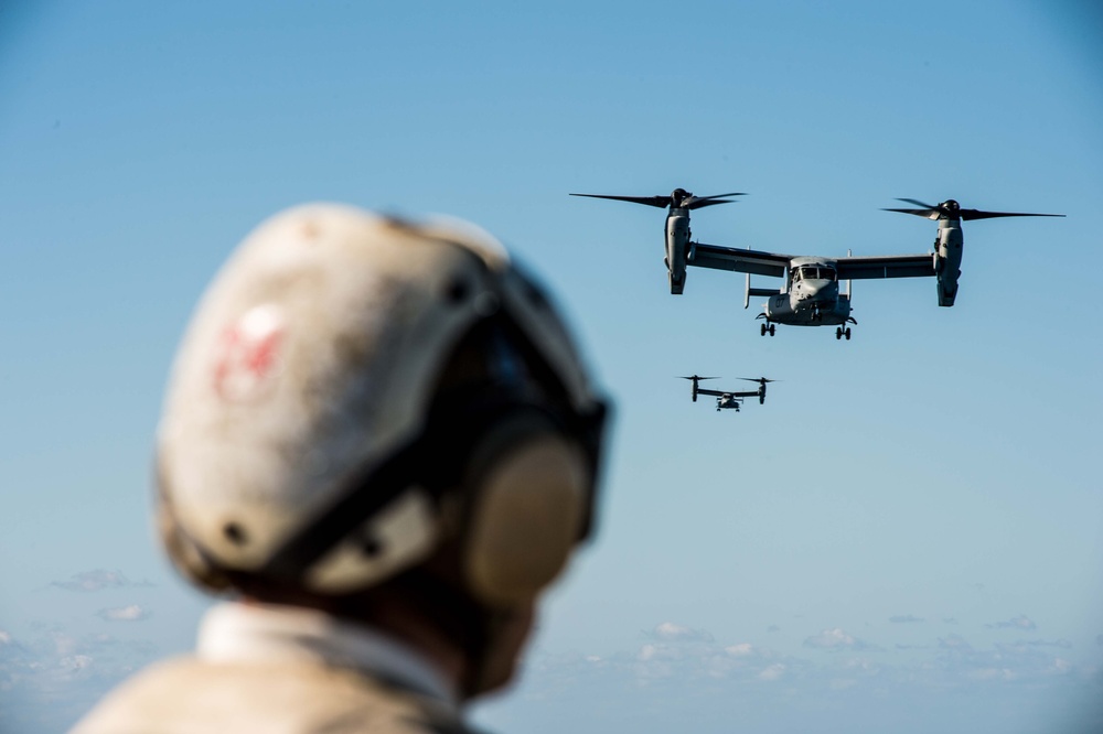 USS Bonhomme Richard flight operations