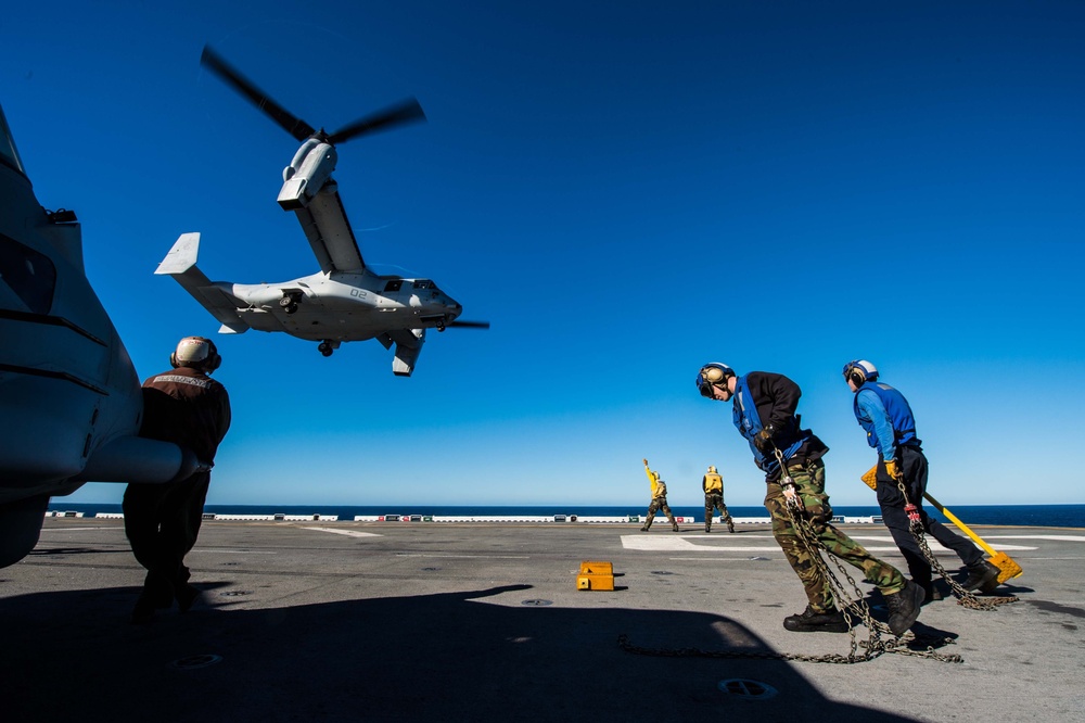 USS Bonhomme Richard flight operations