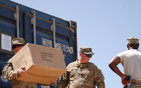 CJIATF 435 volunteers for Camp Phoenix Operation Outreach