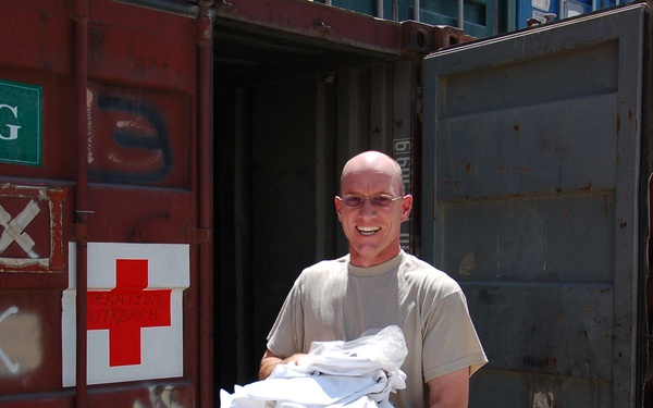 CJIATF 435 volunteers for Camp Phoenix Operation Outreach