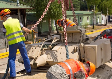 End of an era: Final Heavy BCT Bradleys depart Germany