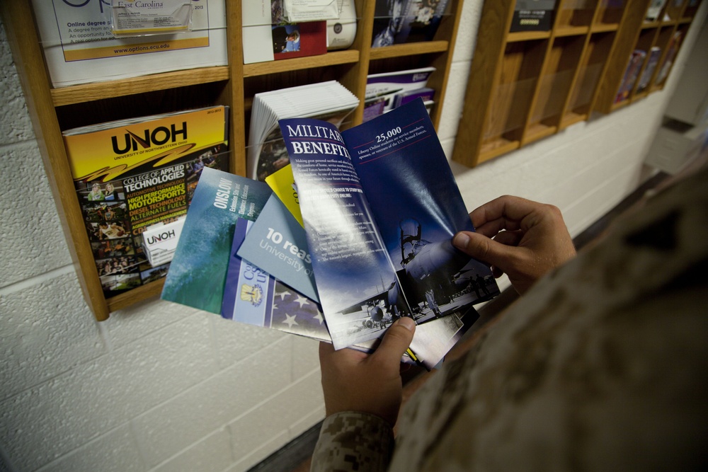 Marines now apply for tuition assistance online