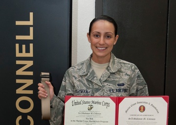 Devildog 101: Airman completes Corporals Course