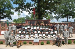 Fort Leonard Wood Military Police graduate 2013 class of law enforcement Explorers