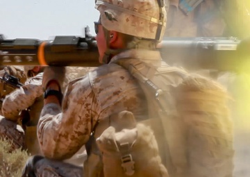 BSRF-13 trains in Israeli desert