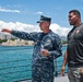 Herschel Walker visits Pearl Harbor