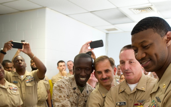 Naval District Washington Chief Petty Officers Mess opening