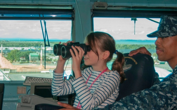 USS George Washington tour