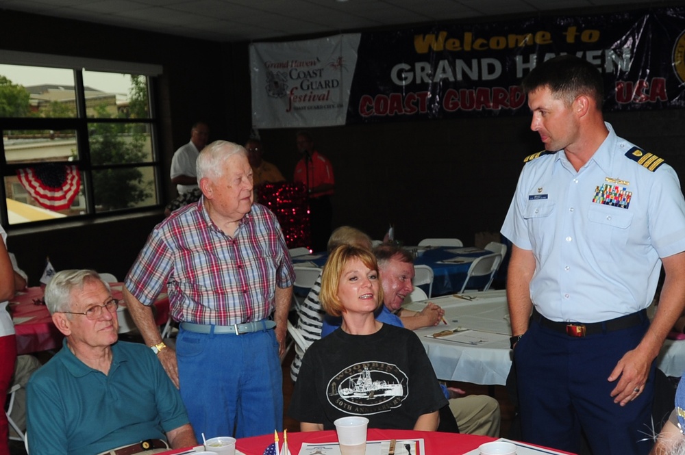 Coast Guard Festival retiree dinner