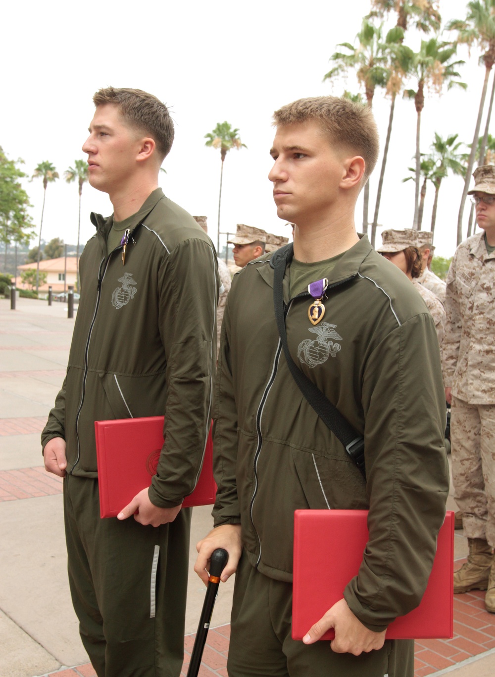 3/4 Marines awarded Purple Heart