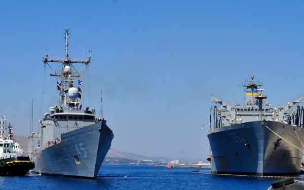 USS De Wert visits Greece