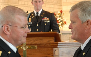 Chaplain Barlow retirement from Indiana Army National Guard