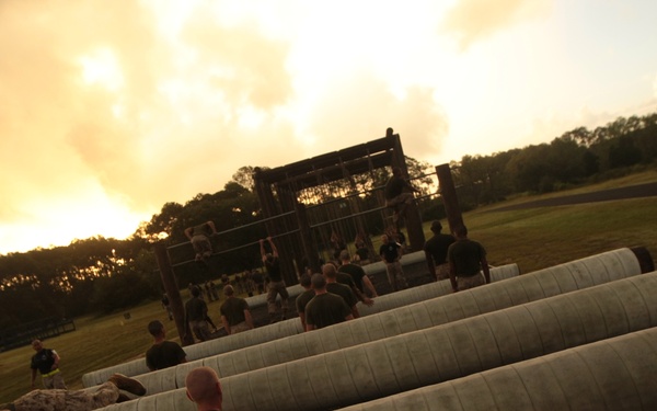 Photo Gallery: Marine recruits hurdle through training on Parris Island