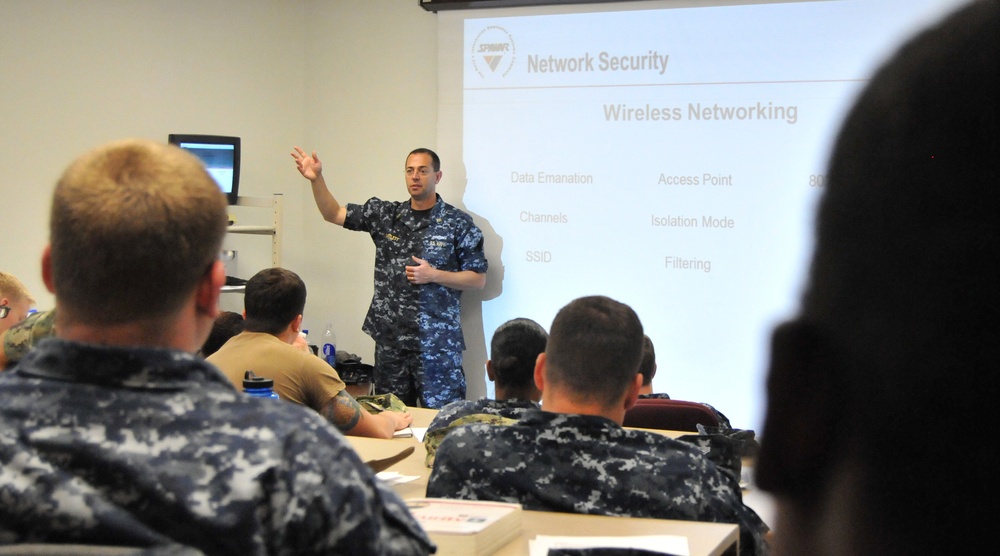 SPAWAR teaches ITs for Security Plus certification