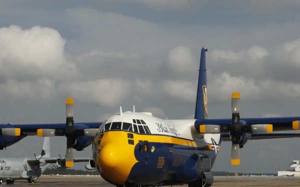 Fat Albert visits for scheduled maintenance