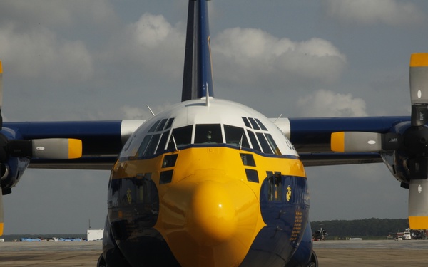 Fat Albert visits for scheduled maintenance