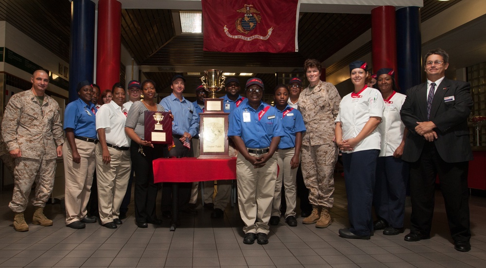 Parris Island mess hall named best in Corps for third consecutive time