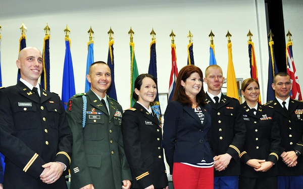 Five OCS candidates sworn in during graduation ceremony