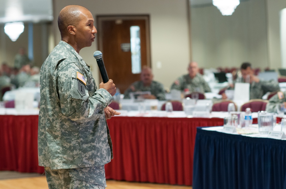 Command Sgt. Maj. Thomas:  Remaining ready, relevant, reliable, and responsible