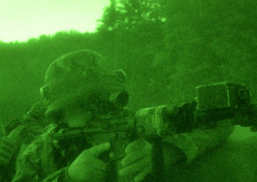 Regimental combat team mission rehearsal exercise