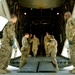 Aeromedical team teaches Army members patient transport skills