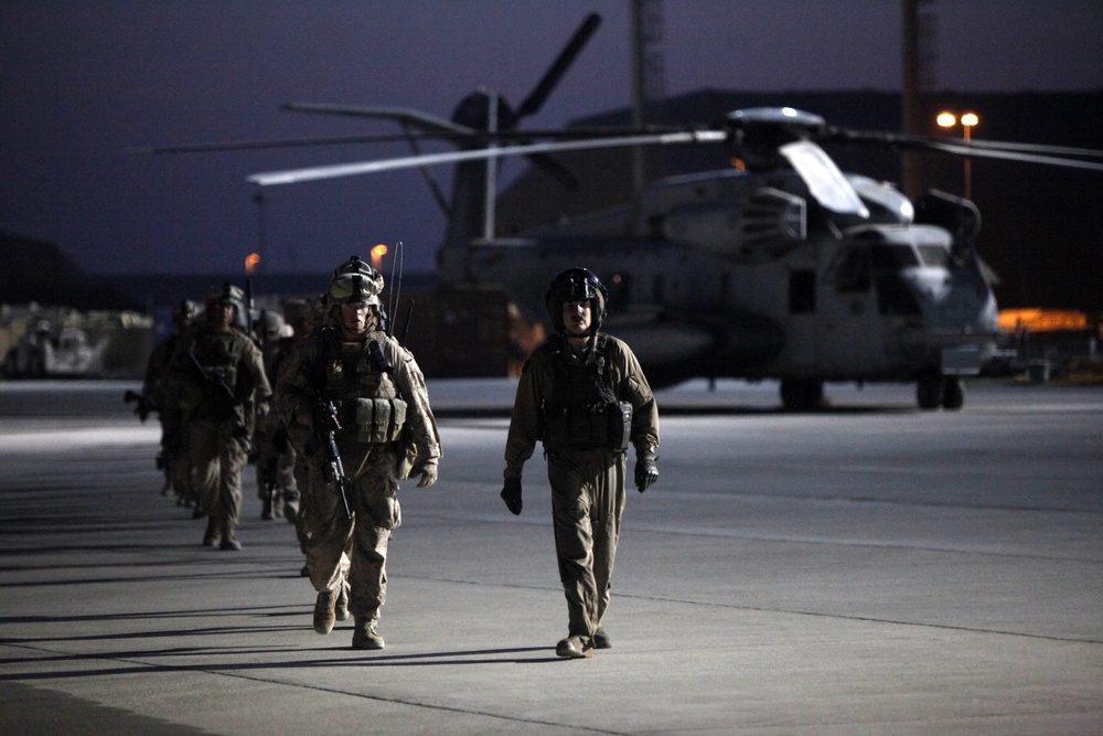 HMH-461 Supports 2/8 and Afghan National Security Forces in air interdiction operation