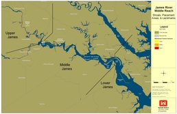 James River map