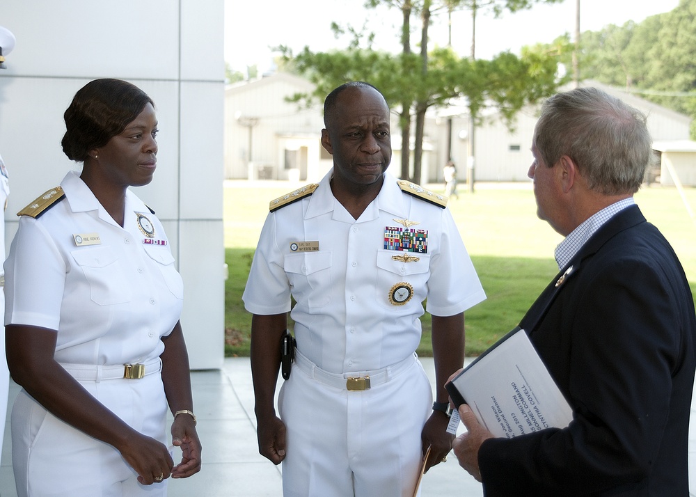 Rep. Joe Wilson (R-South Carolina) visits Navy Recruiting Command