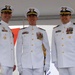 Change of command ceremony for Coast Guard Cutter Stratton