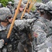 Cavalry soldiers train on emergency aid mission