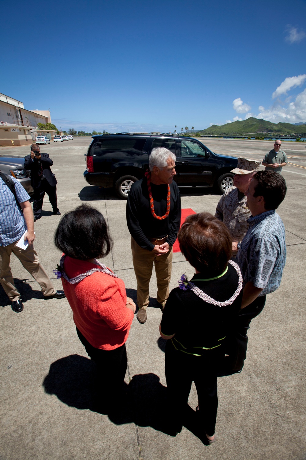 Secretary of Defense Visit to Hawaii 2013