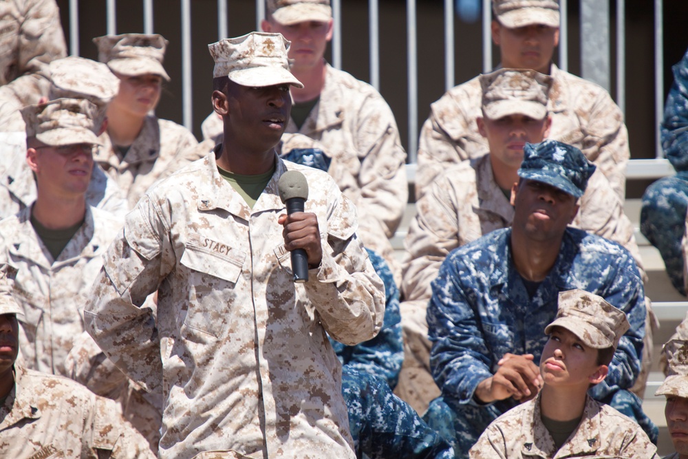 The Honorable Chuck Hagel's visit to Marine Corps Air Station, Kaneohe Bay