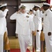Glenister relieves Owen at change-of-command ceremony