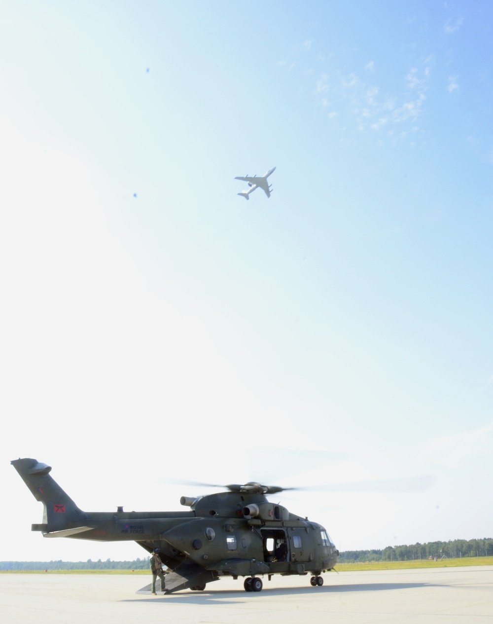 British Merlins make op stop at GK