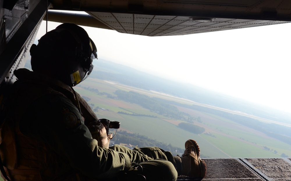 British Merlins make op stop at GK