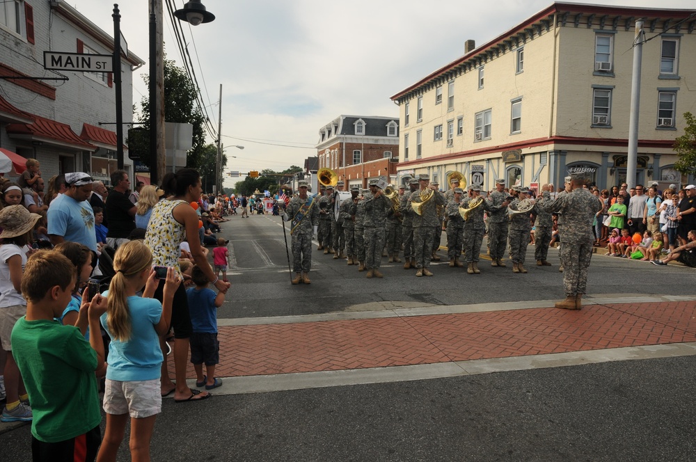 287th shines during parade