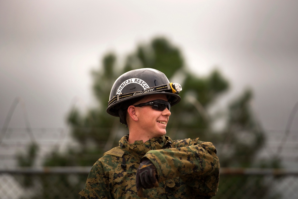 Chemical Biological Incident Response Force Marines train to respond to world crises