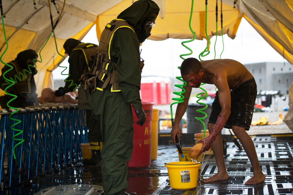 Chemical Biological Incident Response Force Marines train to respond to world crises