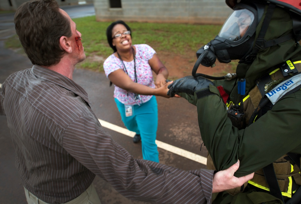 Chemical Biological Incident Response Force Marines train to respond to world crises