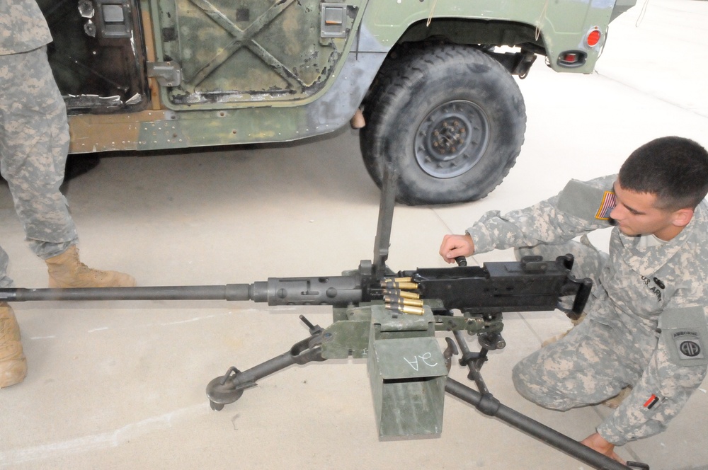 4th Squadron, 73rd Cavalry Regiment gunnery skills training exercise