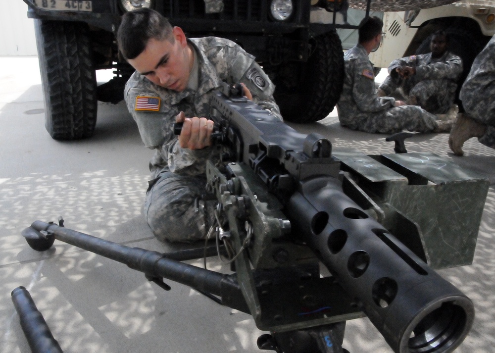 4th Squadron, 73rd Cavalry Regiment gunnery skills training exercise