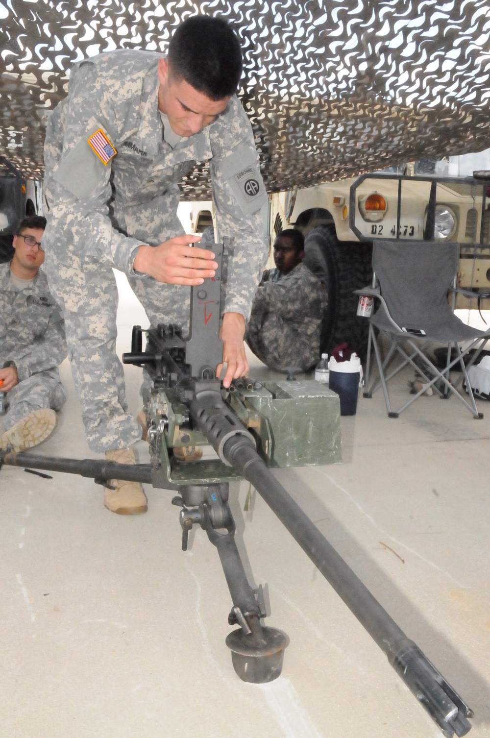 4th Squadron, 73rd Cavalry Regiment gunnery skills training exercise