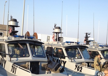 Coastal Riverine Squadron 8 conducts field exercises at NAVSTA Newport