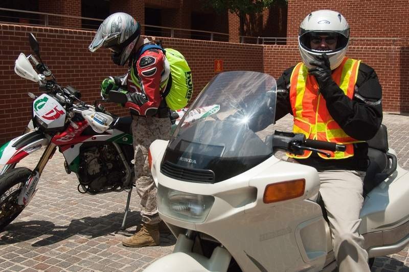 Fundamentals, safety stressed for joint base motorcycle check-ride