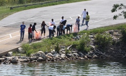 Russell Lake cleanup campaign 2011