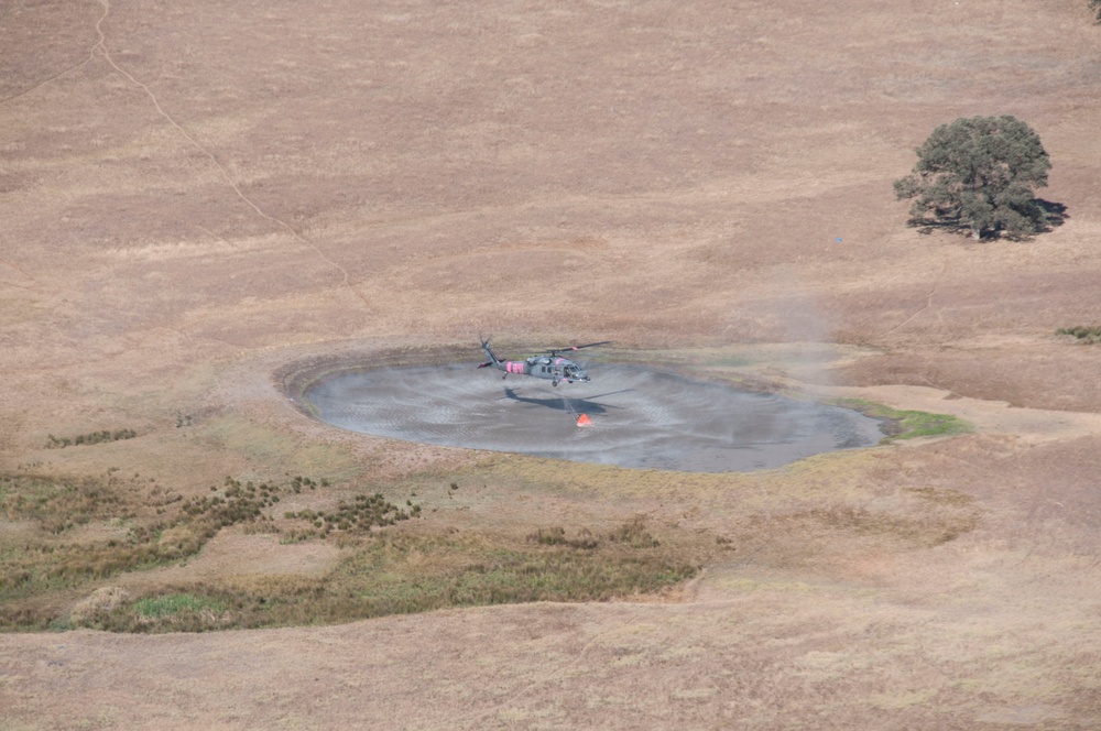 California National Guard fights Rim fire near Yosemite